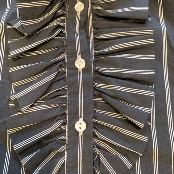 Nara Camicie Ruffled Button Up Blouse - Picture 3 of 4